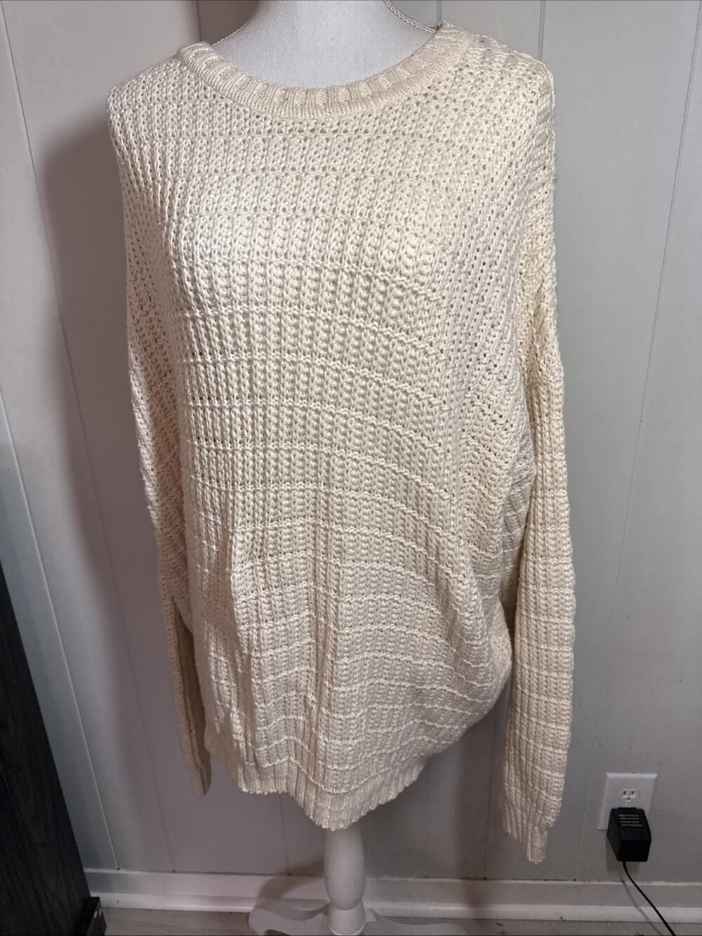 Tony Lambert Collections 2XL Knit Sweater Vintage V3